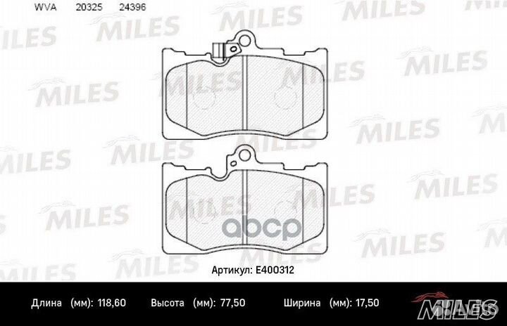 Колодки тормозные передние lexus GS 300/450h/46
