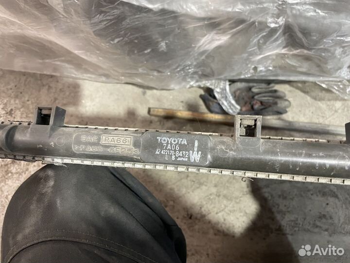 Радиатор охлаждения toyota corona exiv