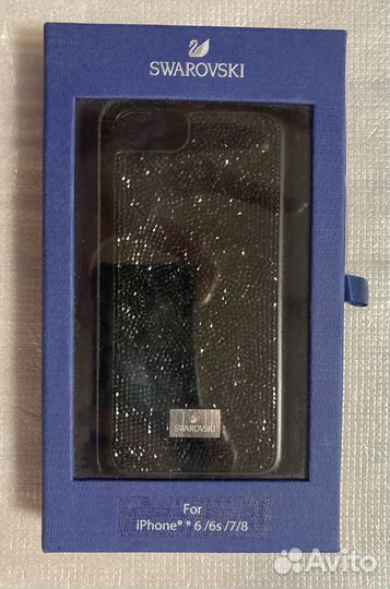 Чехол iPhone 7 8 SE 2 2020 Swarovski стразы бампер