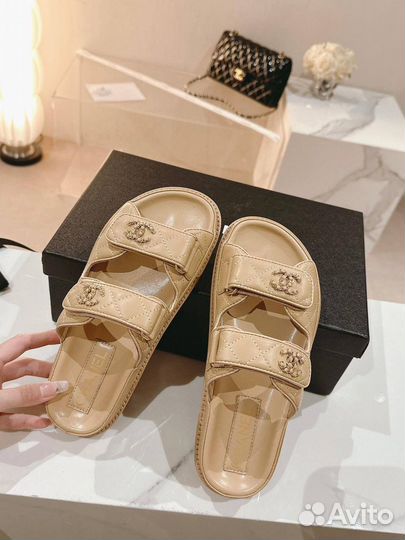 Шлепанцы chanel