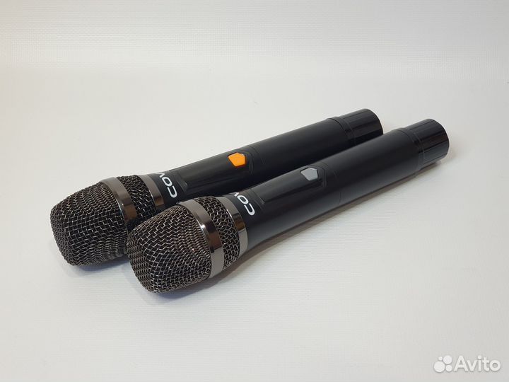 Беспроводная караоке система 2 микрофона