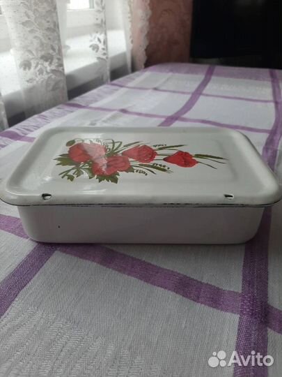 Лоток эмалированный