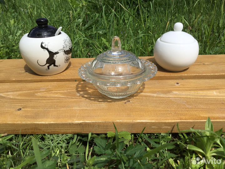 Чайные пары вфз, Вазочка с крышкой 1960г., другое