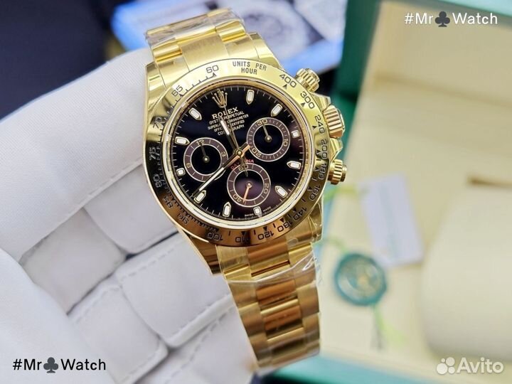 Часы Rolex Daytona Gold с гарантией