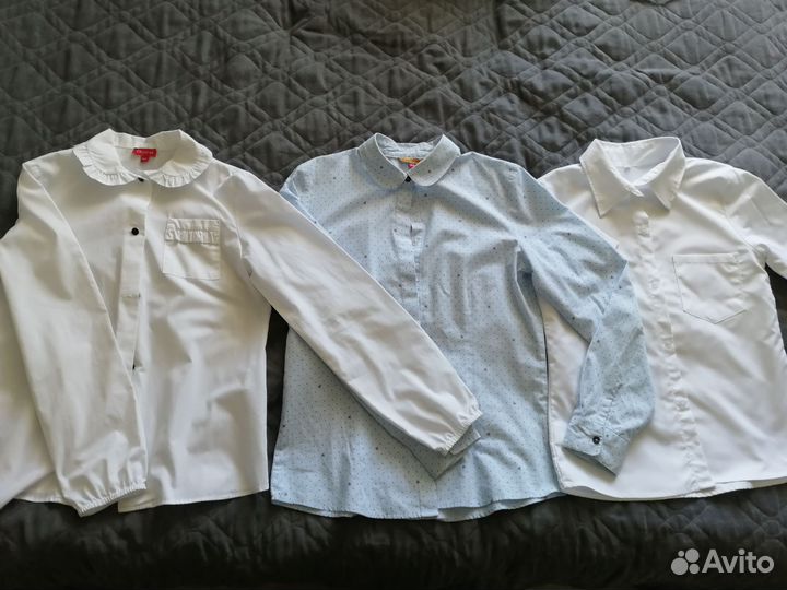 Рубашка школьная