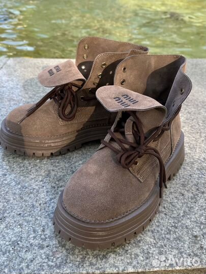 Ботиночки miu miu 40 размер 25см