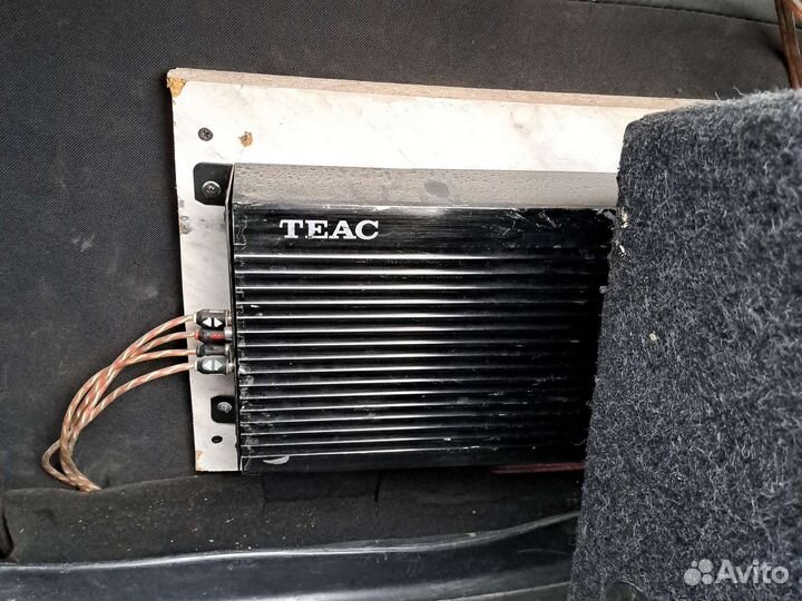 Сабвуфер и усилитель