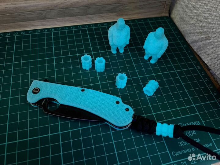 Бусина темлячная светонакопительная люминесцентная