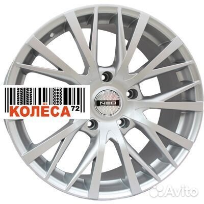 Tech Line 204 9x20 5x112 ET40 Dia66.6 Silver