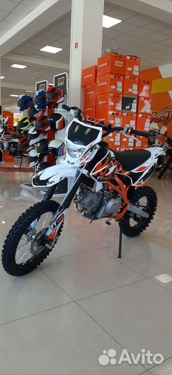 Питбайк kayo basic TT140EM 17/14 KRZ (механ. сцепл