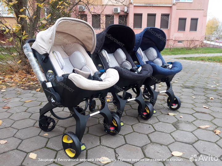 Детская коляска-автокресло 4в1 полный комплект