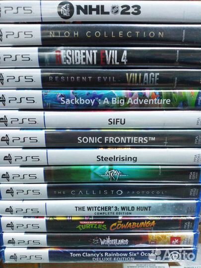 Игры PS5 диски