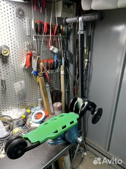 Самокат детский трехколесный бу