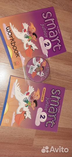 Учебники английского языка Smart Junior 2 + CD