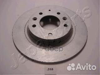 Диск торм задн Mazda 6 /02- dp316 Japanparts