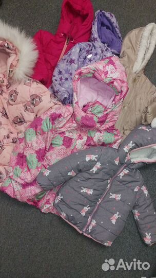 Куртки для девочки 80,86,92