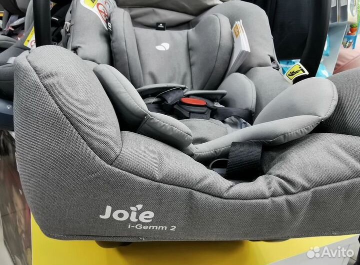 Автолюлька Joie i-Gemm, Gray Flannel, 0-13 кг