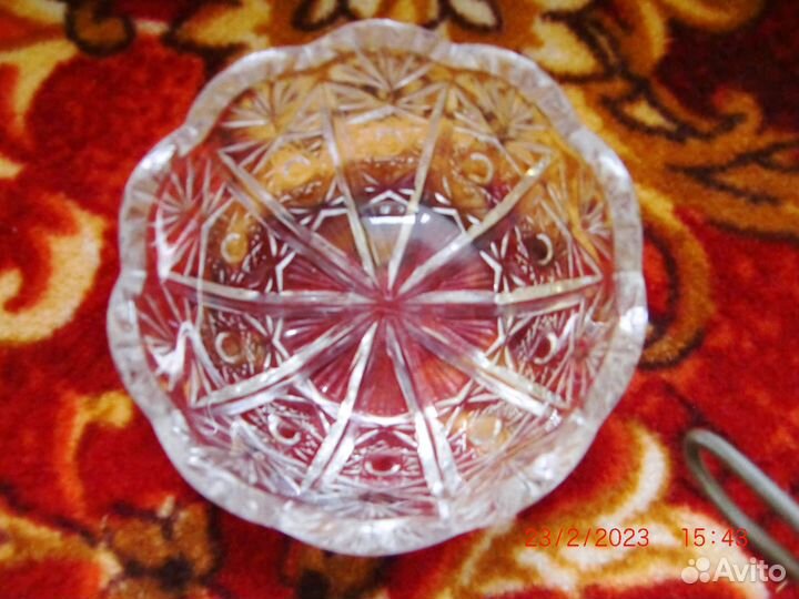 Вазы хрустальные новые СССР