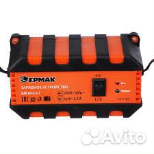 Зарядное устройство для автомобиля ермак ази 6/12V