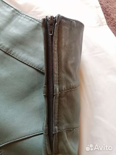 Кожаная юбка Pianurastudio