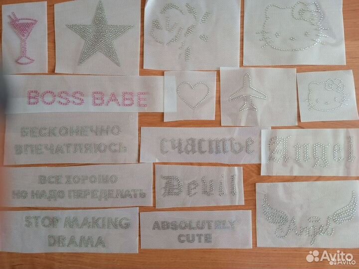 Термоаппликации из страз