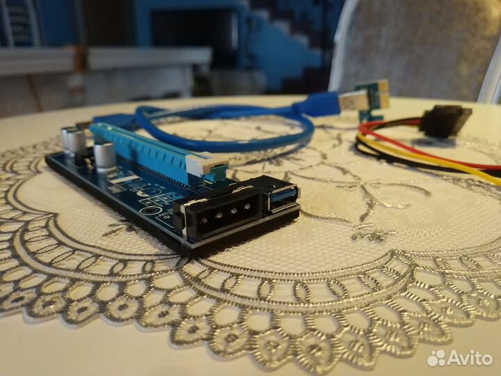 Райзеры ver.006 молекс (лучшая версия) более 100шт