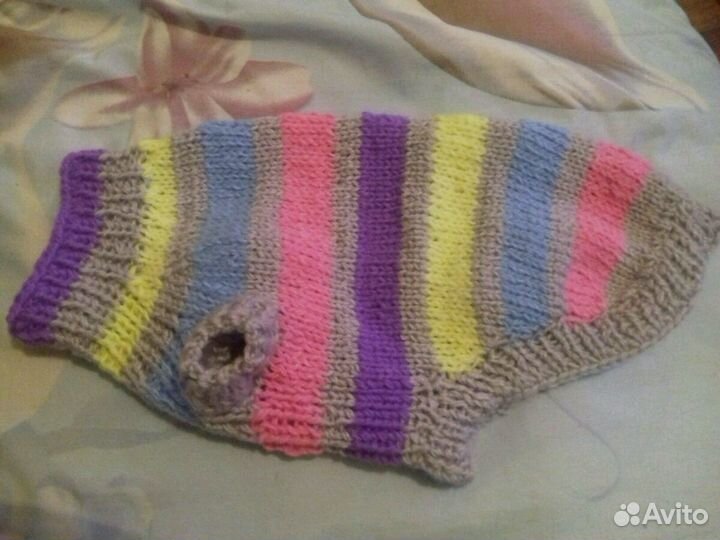 Свитерок, шапочка для собачки