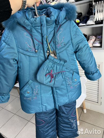 Костюм зимний для девочки 98