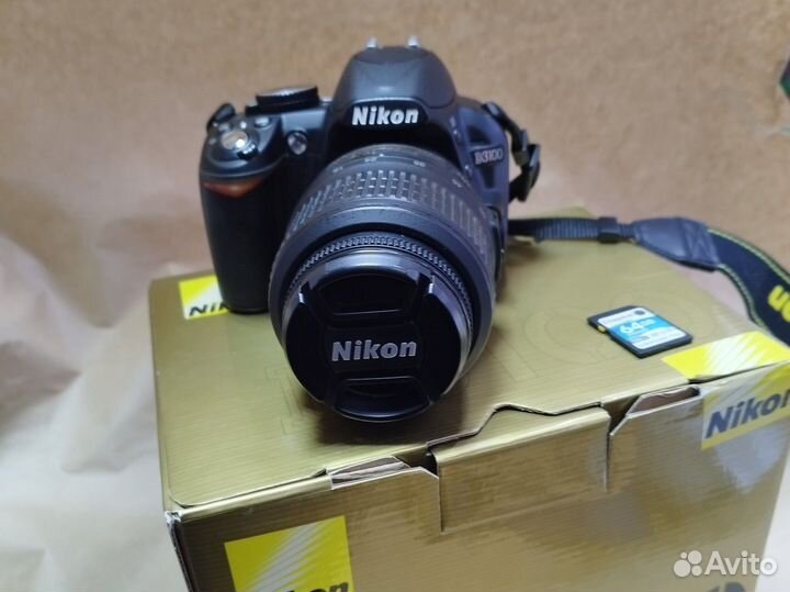 Зеркальный фотоаппарат nikon d3100 kit
