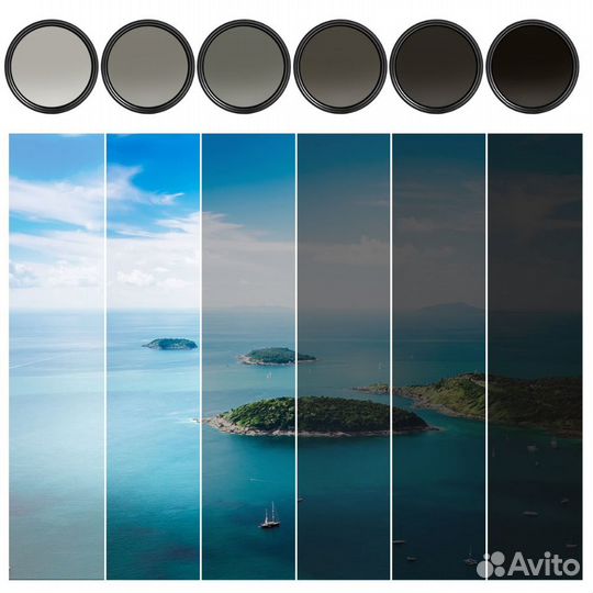 Фильтр ND Fujimi разные