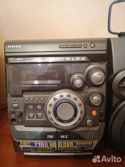 Музыкальный центр samsung с караоке