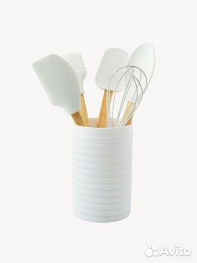 Новый набор кухонных принадлежностей с подставкой