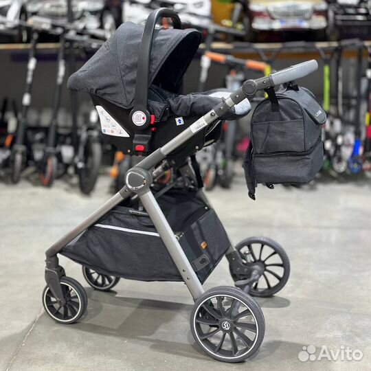 Коляска 3 в 1 Люксмам V 8