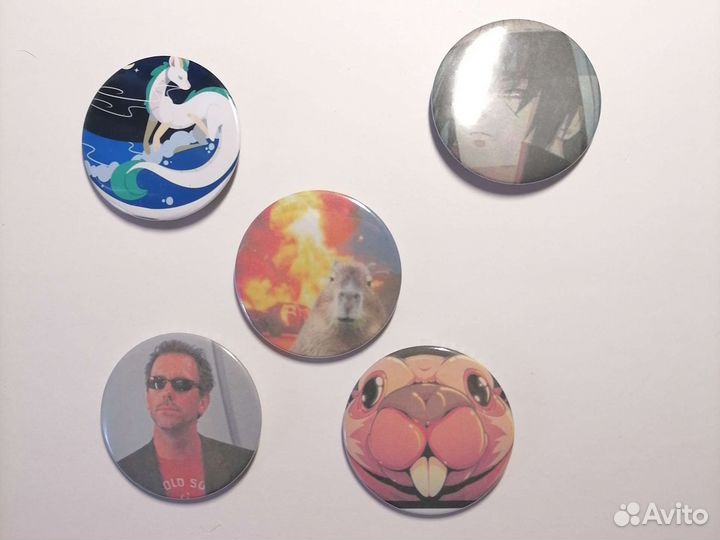 Значки с аниме