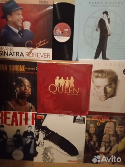 Винил шансон Фрэнк Синатра Элвис Пресли. нинасимон