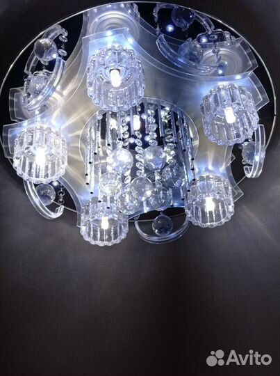 Люстра потолочная бу