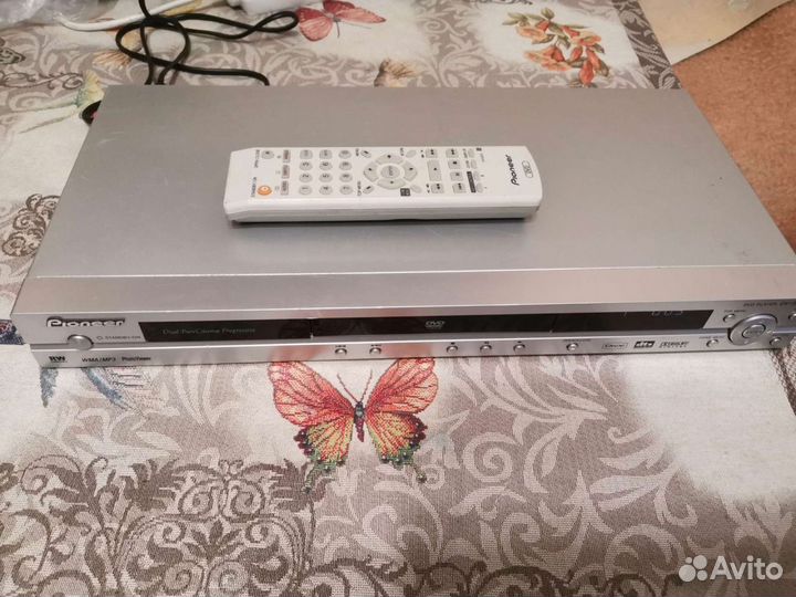 Dvd плеера pioneer с пультами и с кабелями любыми