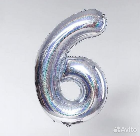 Набор воздушных шаров Соник, цифра 6(9), динозавр