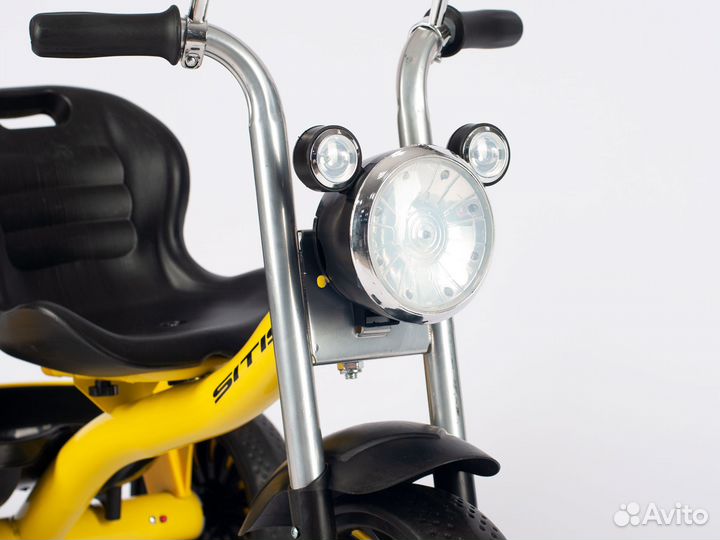 Велосипед трехколесный sitis STS133 (2023) Yellow