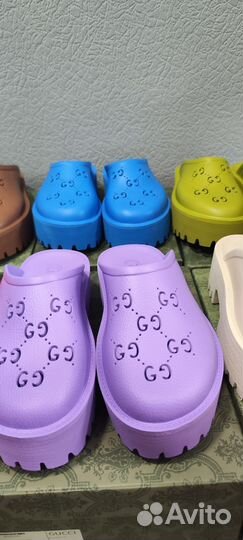 Клоги сабо Gucci