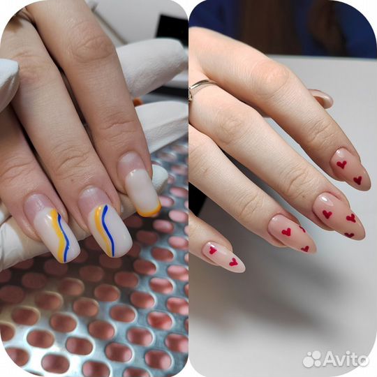 Маникюр, педикюр, наращивание ногтей