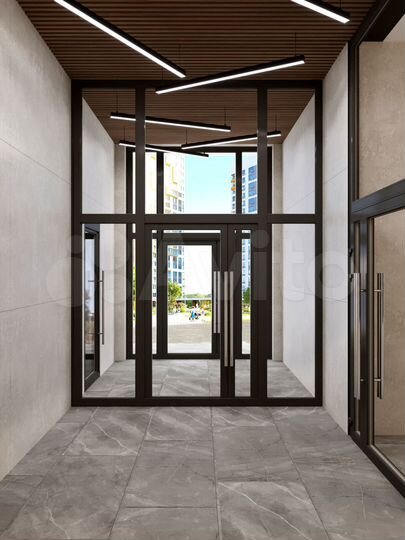 2-к. квартира, 65,7 м², 1/25 эт.