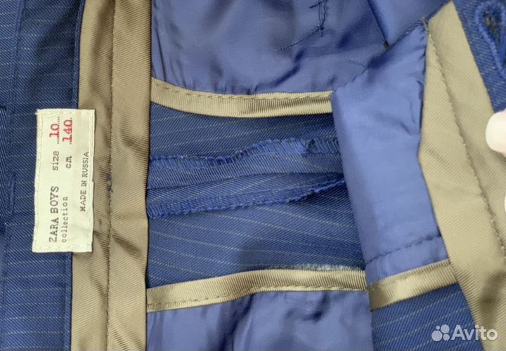 Школьный костюм для мальчика 140