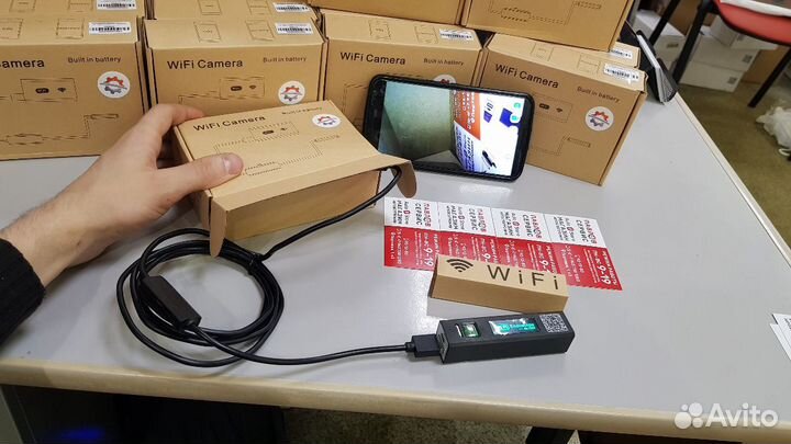 Беспроводной эндоскоп wifi