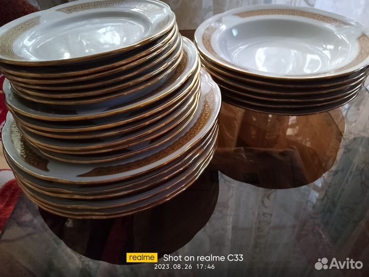 Набор тарелок новый 24 предмета