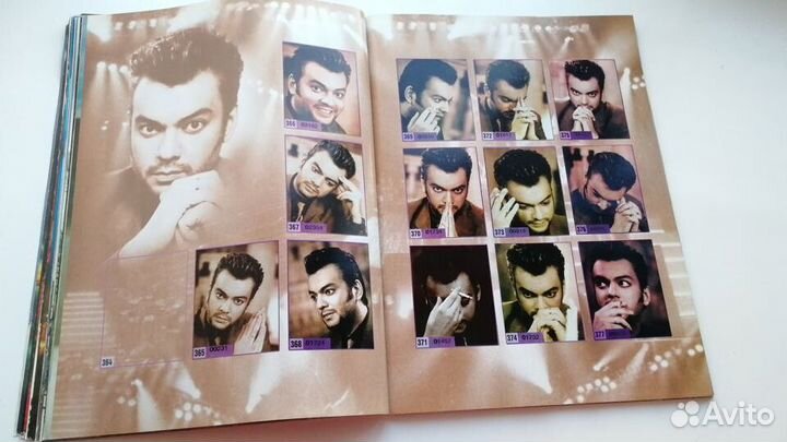 Журнал наклеек Ф. Киркоров и А. Пугачева