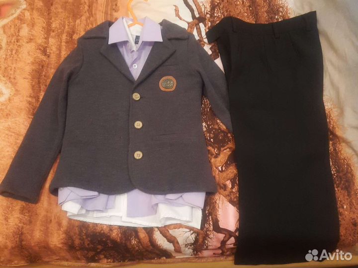 Школьный костюм для мальчика 122