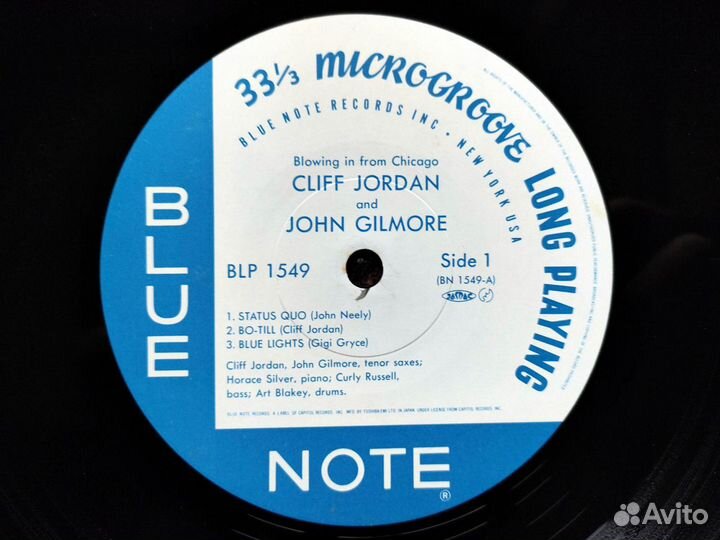 Cliff Jordan – Blowing In From Chicago Japan 1984