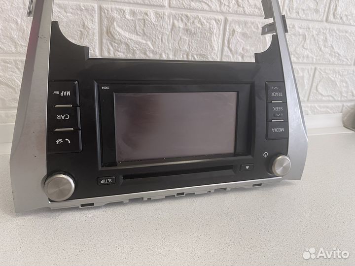 Магнитола на toyota camry 50