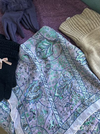 Перчатки и шарфы, балаклава